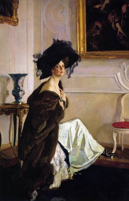 Серов В.А. Портрет княгини Ольги Орловой. 1911. ГРМ Серов В.А. Портрет княгини Ольги Орловой. 1911. ГРМ